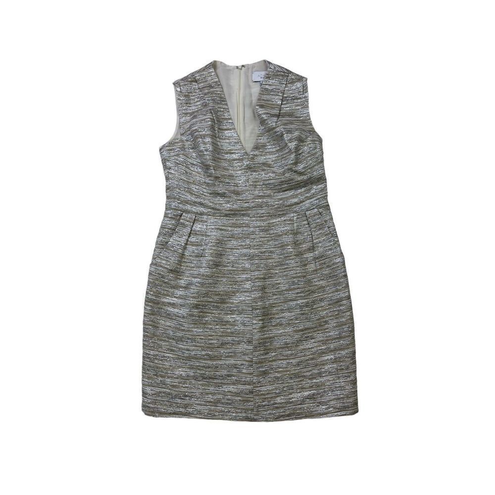 ADAM by Adam Lippes Women's Sleeveless V-Neck Mini Dress Size 8